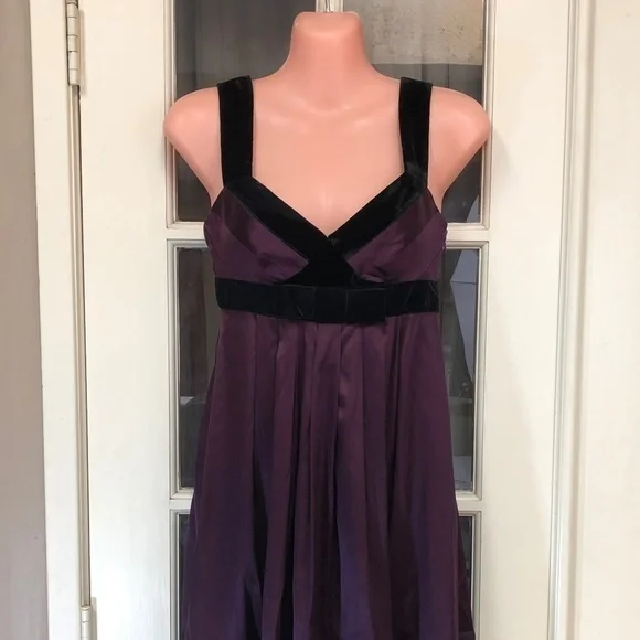 Banana Republic Plum Wine Colored Dress - Picture 1 of 4
